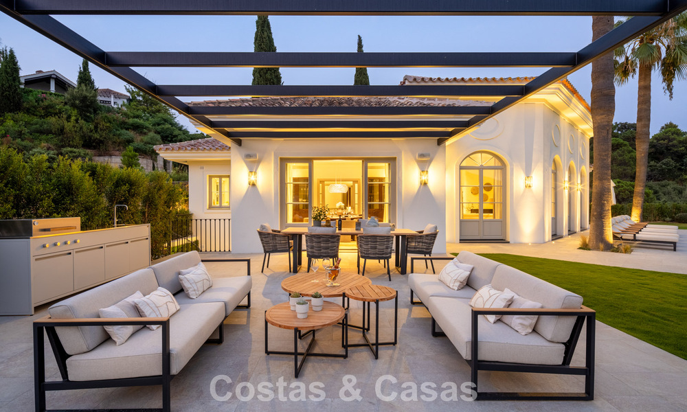 Sublime boutique villa for sale, surrounded by lush greenery in the exclusive La Zagaleta resort in Marbella - Benahavis 786137