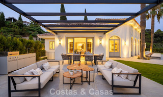 Sublime boutique villa for sale, surrounded by lush greenery in the exclusive La Zagaleta resort in Marbella - Benahavis 786137 