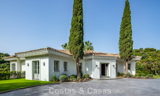 Sublime boutique villa for sale, surrounded by lush greenery in the exclusive La Zagaleta resort in Marbella - Benahavis 786138 