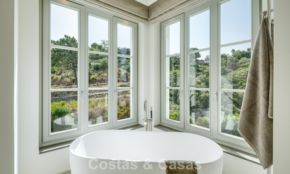 Sublime boutique villa for sale, surrounded by lush greenery in the exclusive La Zagaleta resort in Marbella - Benahavis 786142