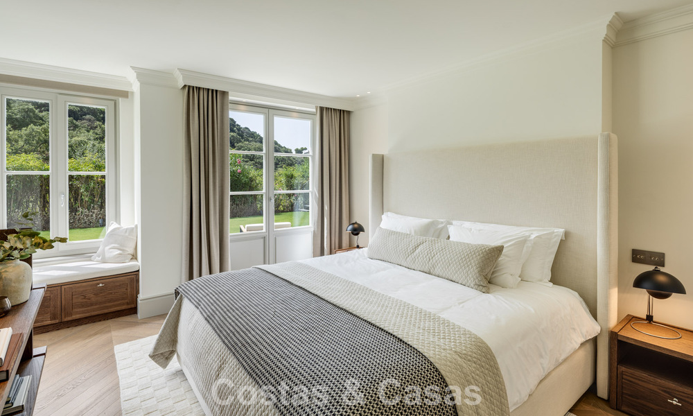 Sublime boutique villa for sale, surrounded by lush greenery in the exclusive La Zagaleta resort in Marbella - Benahavis 786149