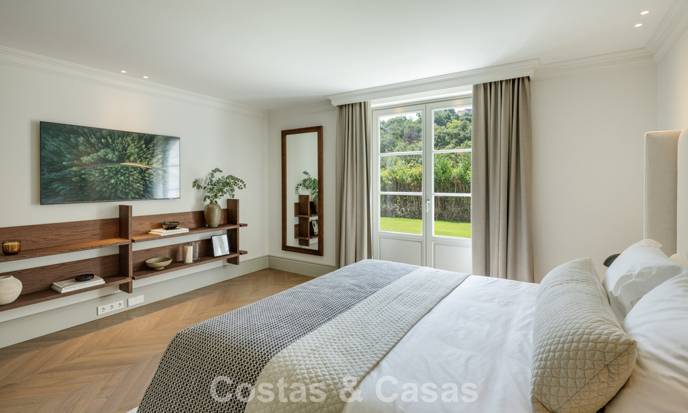 Sublime boutique villa for sale, surrounded by lush greenery in the exclusive La Zagaleta resort in Marbella - Benahavis 786152