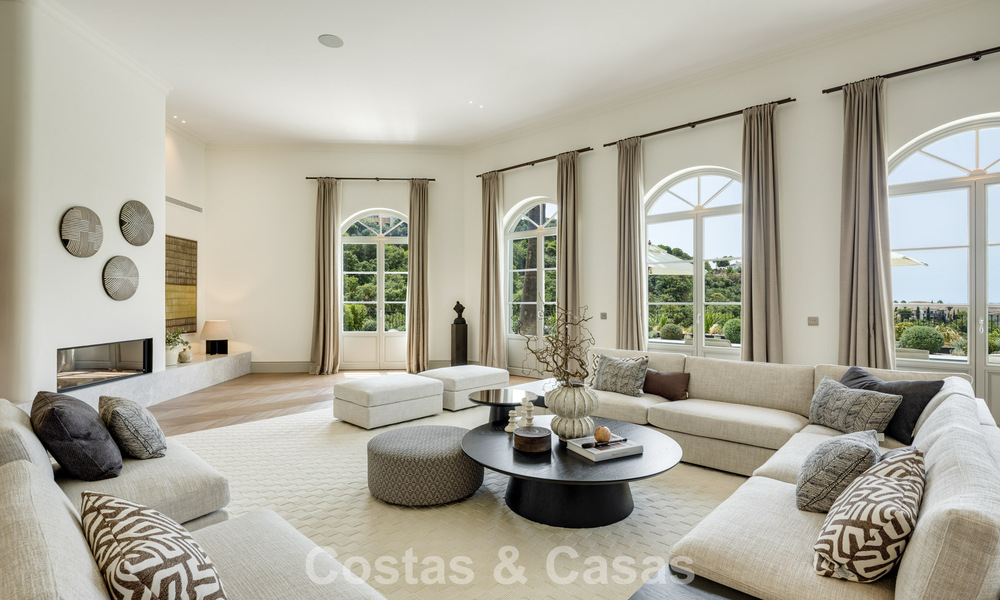 Sublime boutique villa for sale, surrounded by lush greenery in the exclusive La Zagaleta resort in Marbella - Benahavis 786160