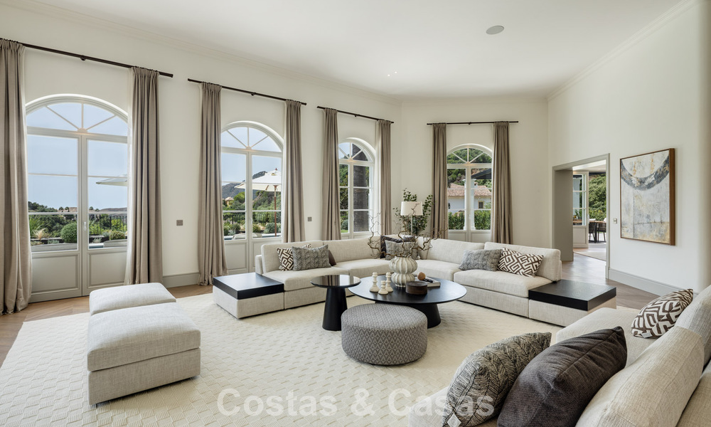 Sublime boutique villa for sale, surrounded by lush greenery in the exclusive La Zagaleta resort in Marbella - Benahavis 786161