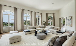 Sublime boutique villa for sale, surrounded by lush greenery in the exclusive La Zagaleta resort in Marbella - Benahavis 786161 