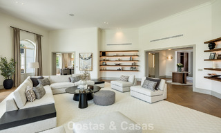 Sublime boutique villa for sale, surrounded by lush greenery in the exclusive La Zagaleta resort in Marbella - Benahavis 786162 