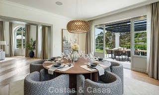 Sublime boutique villa for sale, surrounded by lush greenery in the exclusive La Zagaleta resort in Marbella - Benahavis 786164 