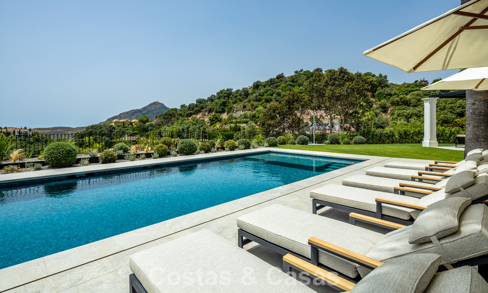 Sublime boutique villa for sale, surrounded by lush greenery in the exclusive La Zagaleta resort in Marbella - Benahavis 786165