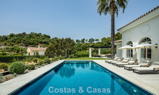 Sublime boutique villa for sale, surrounded by lush greenery in the exclusive La Zagaleta resort in Marbella - Benahavis 786166 