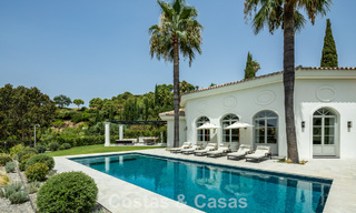 Sublime boutique villa for sale, surrounded by lush greenery in the exclusive La Zagaleta resort in Marbella - Benahavis 786167 