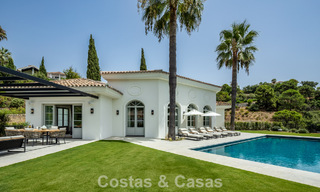 Sublime boutique villa for sale, surrounded by lush greenery in the exclusive La Zagaleta resort in Marbella - Benahavis 786168 