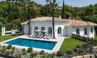 Sublime boutique villa for sale, surrounded by lush greenery in the exclusive La Zagaleta resort in Marbella - Benahavis 786178 