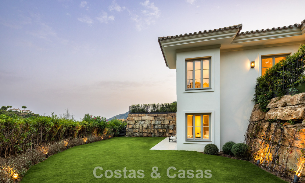 Sublime boutique villa for sale, surrounded by lush greenery in the exclusive La Zagaleta resort in Marbella - Benahavis 786180