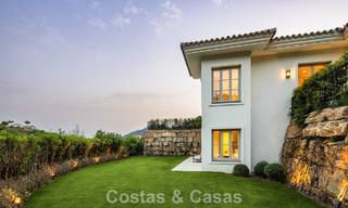 Sublime boutique villa for sale, surrounded by lush greenery in the exclusive La Zagaleta resort in Marbella - Benahavis 786180 