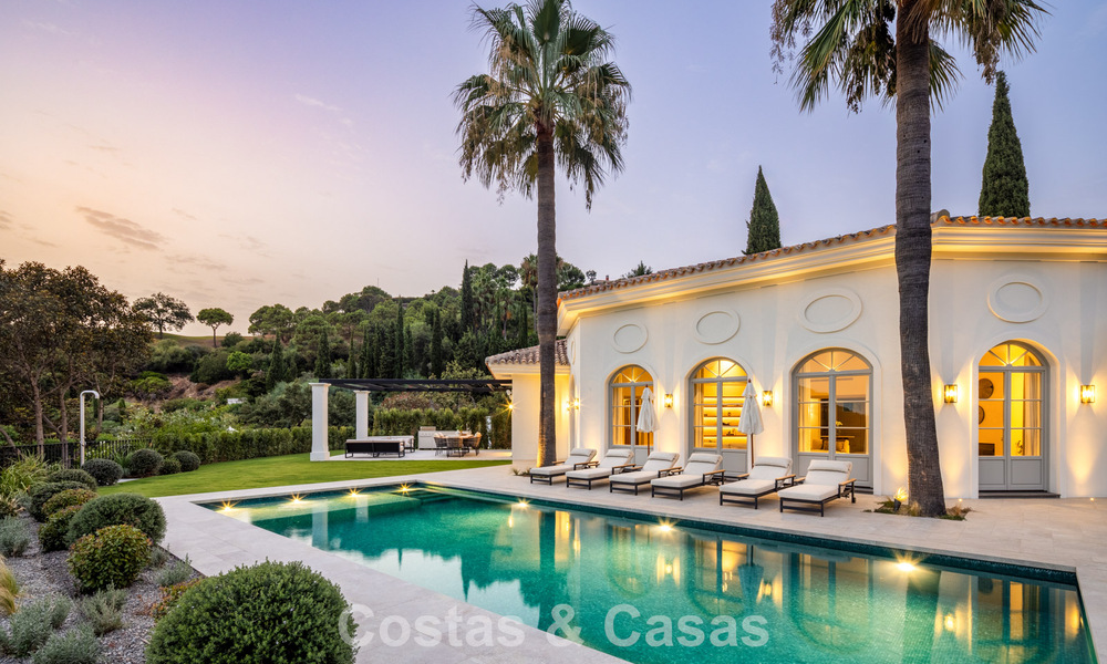 Sublime boutique villa for sale, surrounded by lush greenery in the exclusive La Zagaleta resort in Marbella - Benahavis 786183