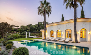 Sublime boutique villa for sale, surrounded by lush greenery in the exclusive La Zagaleta resort in Marbella - Benahavis 786183 