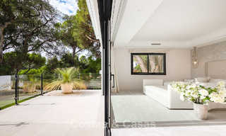 Spacious villa with sea views and a separate guest apartment for sale in El Madroñal in Benahavis - Marbella 786426 