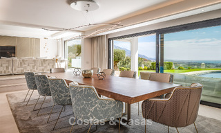 Spacious villa with sea views and a separate guest apartment for sale in El Madroñal in Benahavis - Marbella 786458 
