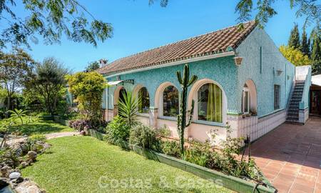 Unique, spacious single-story house with many possibilities, centrally located in Marbella town 786517