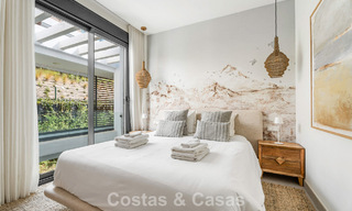 Move-in ready, modernist duplex penthouse with sea views for sale in Marbella East 786493 