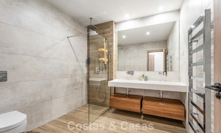 Move-in ready, modernist duplex penthouse with sea views for sale in Marbella East 786496 