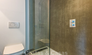 Move-in ready, modernist terraced house with frontal sea views for sale just a few minutes' walk from Estepona town center 786315 