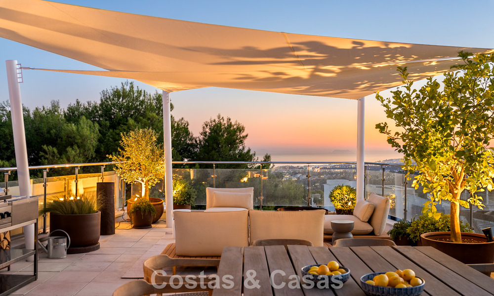 Move-in ready, modernist luxury house with private pool for sale in Sierra Blanca on Marbella's Golden Mile 786641