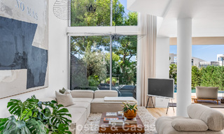 Move-in ready, modernist luxury house with private pool for sale in Sierra Blanca on Marbella's Golden Mile 786645 