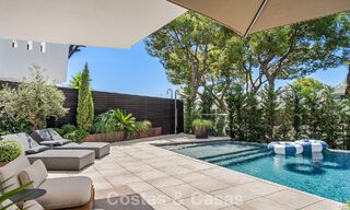 Move-in ready, modernist luxury house with private pool for sale in Sierra Blanca on Marbella's Golden Mile 786650 