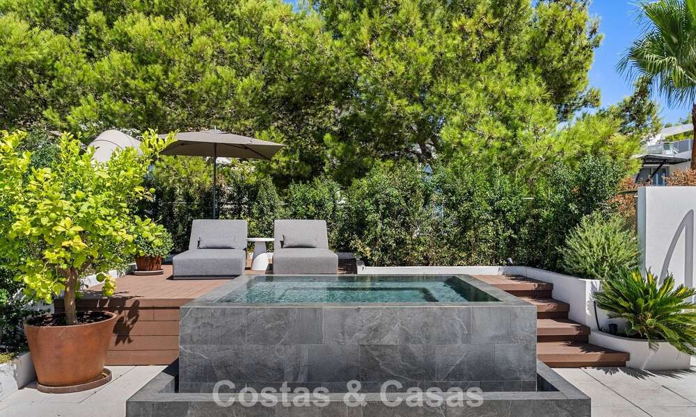 Move-in ready, modernist luxury house with private pool for sale in Sierra Blanca on Marbella's Golden Mile 786654