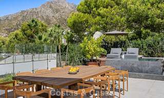 Move-in ready, modernist luxury house with private pool for sale in Sierra Blanca on Marbella's Golden Mile 786655 