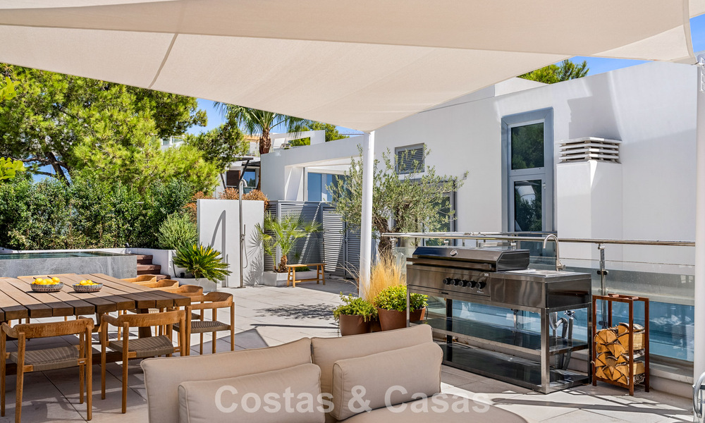 Move-in ready, modernist luxury house with private pool for sale in Sierra Blanca on Marbella's Golden Mile 786656