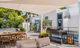 Move-in ready, modernist luxury house with private pool for sale in Sierra Blanca on Marbella's Golden Mile 786656 