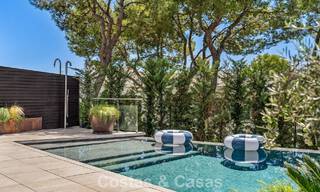 Move-in ready, modernist luxury house with private pool for sale in Sierra Blanca on Marbella's Golden Mile 786660 