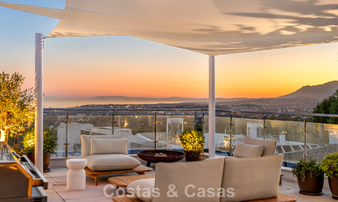 Move-in ready, modernist luxury house with private pool for sale in Sierra Blanca on Marbella's Golden Mile 786667