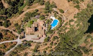 Traditional Spanish finca for sale in a green setting on Lake Istan, near Marbella, Costa del Sol 786603 