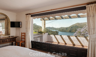 Traditional Spanish finca for sale in a green setting on Lake Istan, near Marbella, Costa del Sol 786610 