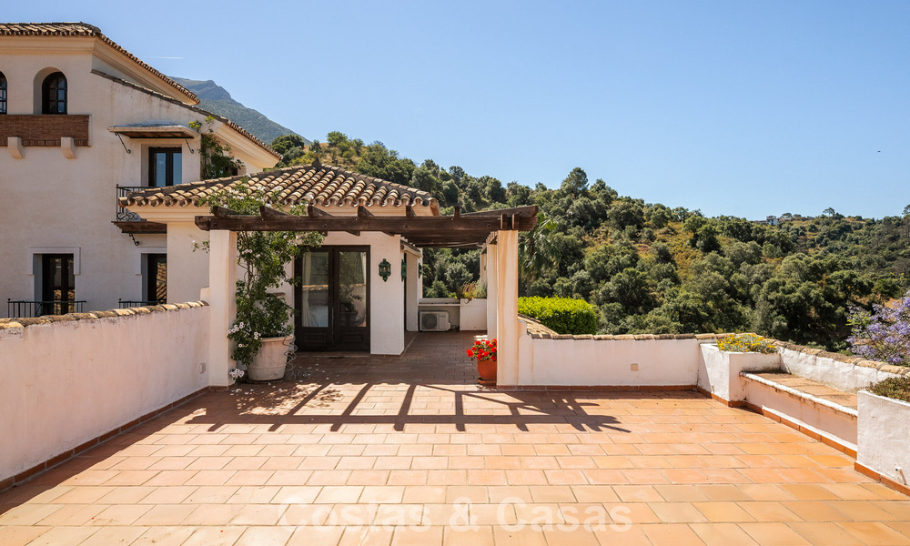 Traditional Spanish finca for sale in a green setting on Lake Istan, near Marbella, Costa del Sol 786612
