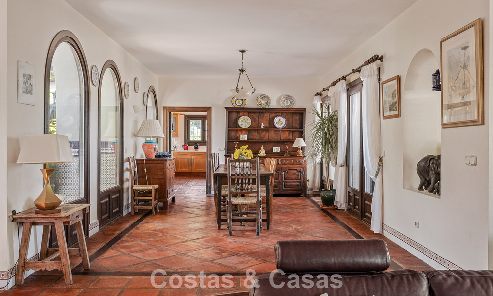 Traditional Spanish finca for sale in a green setting on Lake Istan, near Marbella, Costa del Sol 786622