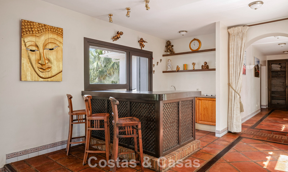 Traditional Spanish finca for sale in a green setting on Lake Istan, near Marbella, Costa del Sol 786624