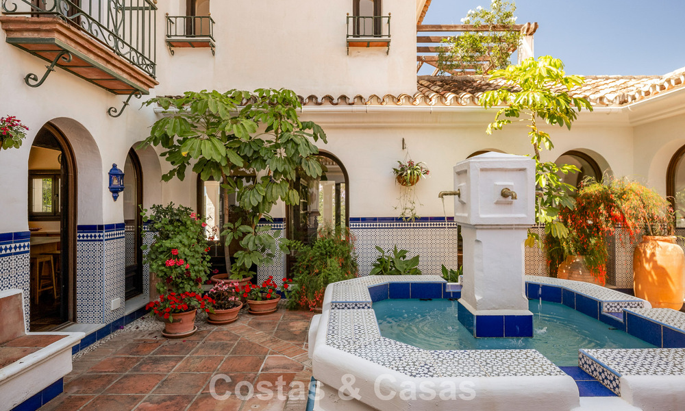 Traditional Spanish finca for sale in a green setting on Lake Istan, near Marbella, Costa del Sol 786630