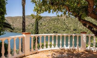 Traditional Spanish finca for sale in a green setting on Lake Istan, near Marbella, Costa del Sol 786636 