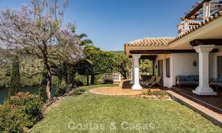 Traditional Spanish finca for sale in a green setting on Lake Istan, near Marbella, Costa del Sol 786637 