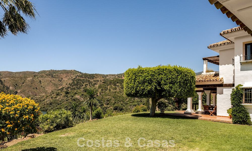 Traditional Spanish finca for sale in a green setting on Lake Istan, near Marbella, Costa del Sol 786639