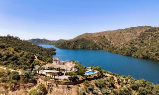 Traditional Spanish finca for sale in a green setting on Lake Istan, near Marbella, Costa del Sol 786640 