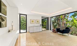 Modernist, single-story luxury villa for sale just steps from the beach east of Marbella center 786772 