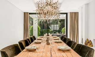 Modernist, single-story luxury villa for sale just steps from the beach east of Marbella center 786781 