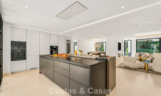 Modernist, single-story luxury villa for sale just steps from the beach east of Marbella center 786783 