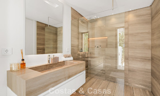 Modernist, single-story luxury villa for sale just steps from the beach east of Marbella center 786787 