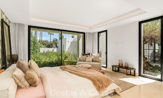 Modernist, single-story luxury villa for sale just steps from the beach east of Marbella center 786789 